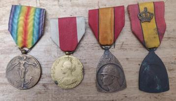 Médailles de reconnaissance de 1914 à 1918