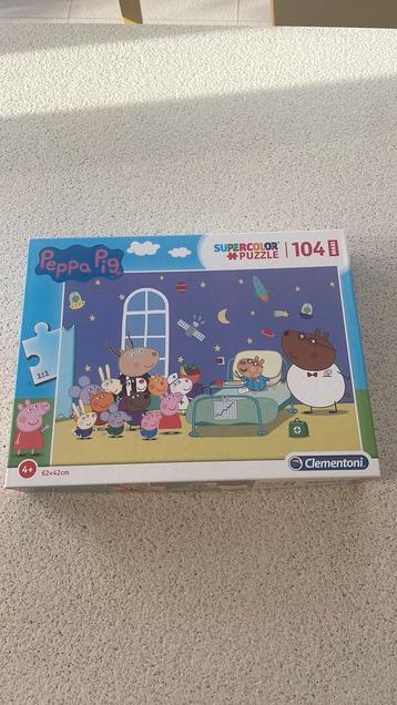 Puzzel peppa pig 104 stukken beschikbaar voor biedingen