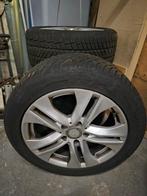 Mercedes E klasse velgen met winterbanden, Auto-onderdelen, Banden en Velgen, Ophalen, Velg(en), 17 inch, Winterbanden