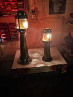 2 oude vuurtoren lampen jaren 50 a 60, Ophalen of Verzenden