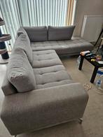 Hoeksalon stof grijs 260x200.Afhaling vanaf 23/12, Huis en Inrichting, Ophalen, Stof