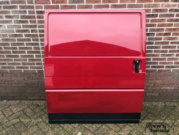Volkswagen Transporter VW T4 schuifdeur rechts dicht rood beschikbaar voor biedingen