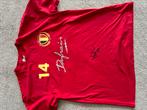 Rode duivels T-shirt met handtekening van Dries Mertens, Sport en Fitness, Voetbal, Shirt, Zo goed als nieuw, Ophalen