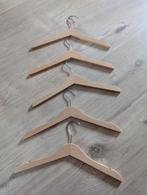 5 houten kleerhangers kapstokken, Ophalen of Verzenden, Gebruikt