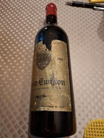 Fles wijn vanuit 1966  beschikbaar voor biedingen