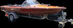 Vintage speedboot Poncelet 4.65, Watersport en Boten, Speedboten, Benzine, 70 tot 120 pk, Buitenboordmotor, Gebruikt