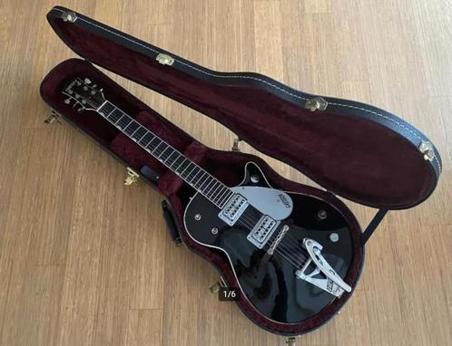 Gretsch G6128T-TVP PowerJet met Bigsby, Muziek en Instrumenten, Snaarinstrumenten | Gitaren | Elektrisch, Zo goed als nieuw, Semi-solid body