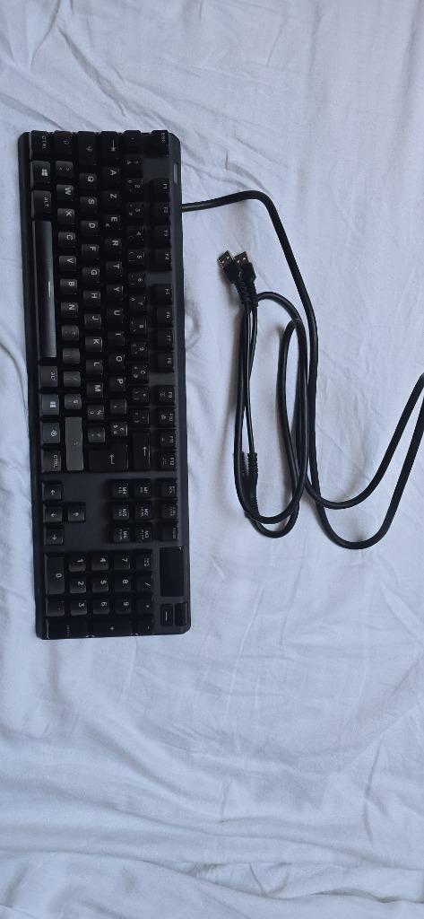 Apex pro Steelseries keyboard, Computers en Software, Toetsenborden, Gebruikt, Azerty, Bedraad, Gaming toetsenbord, Ophalen