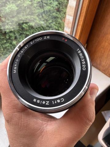 Carl Zeiss 100mm Makro Planar 2/100 ZE beschikbaar voor biedingen