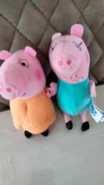 2 peluches Peppa 18 cm / jouets, Enfants & Bébés, Jouets | Peluches, Comme neuf, Autres types, Enlèvement ou Envoi