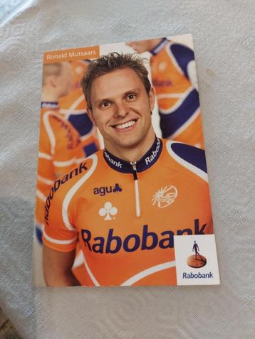 Wielerkaart : Ronald Mutsaars / Rabobank beschikbaar voor biedingen