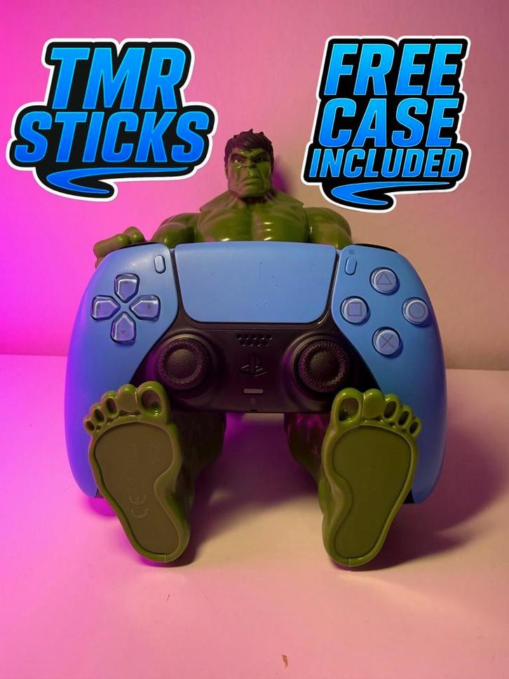 PS5 DualSense Controller – Blauw – TMR Pro Sticks – BDM-040, Games en Spelcomputers, Spelcomputers | Sony Consoles | Accessoires