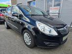 Opel Corsa 1.0i 5 Deurs 2007 + Garantie, Auto's, Zwart, Zwart, Bedrijf, Euro 4