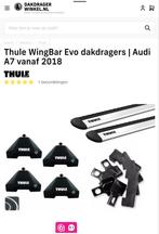 Thule WingBar Evo dakdragers | Audi A7 vanaf 2018, Auto diversen, Dakdragers, Ophalen, Zo goed als nieuw
