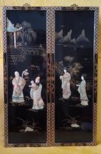 Japanse Shibayama wanddecoratie, 19e eeuw, Antiek en Kunst, Antiek | Meubels | Kasten, Ophalen