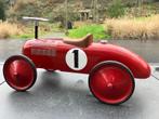 Voiture porteur métal rouge – style vintage, Enlèvement, Comme neuf, Véhicule de marche