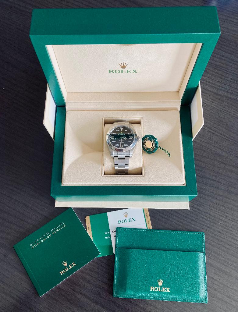 Rolex Air-King 2020, Ophalen, Rolex, Polshorloge, Zo goed als nieuw