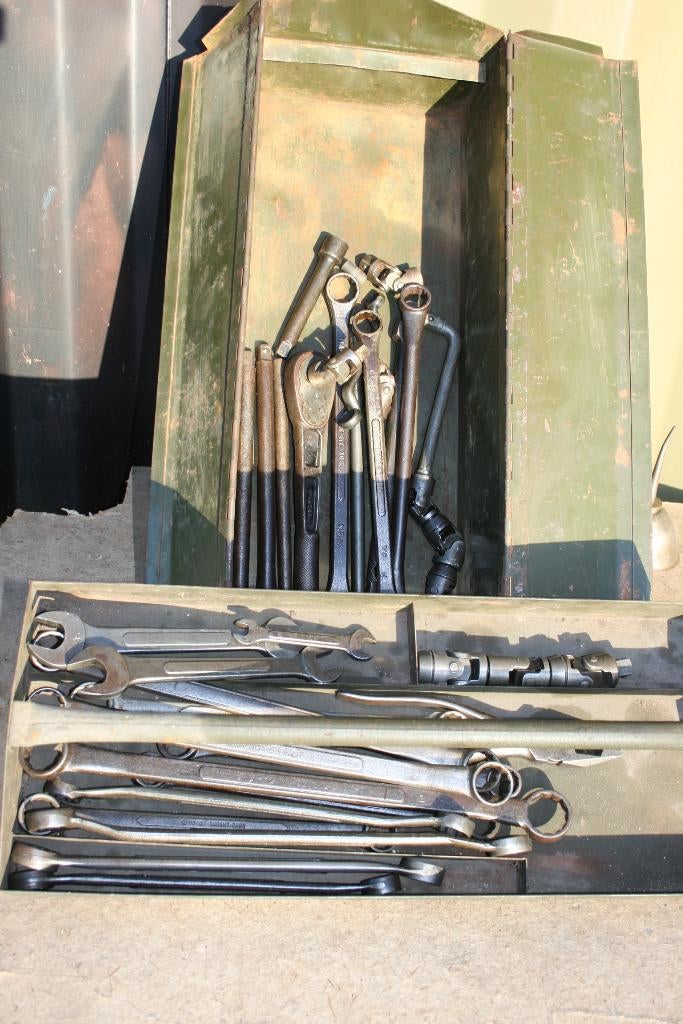 US Outillage Maintenance Clef  Plumb 9/16 1/2 WW2 JEEP DODGE, Collections, Enlèvement ou Envoi, Autres