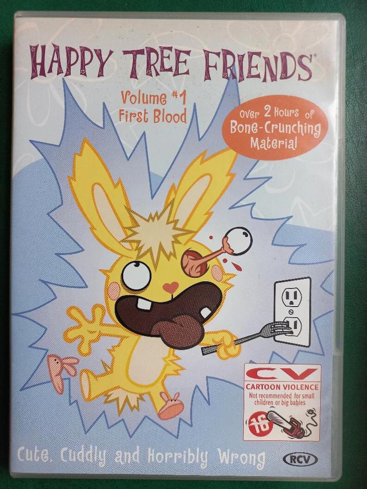 Happy Tree Friends : First Blood, CD & DVD, DVD | Films d'animation & Dessins animés, Comme neuf, Américain, À partir de 16 ans