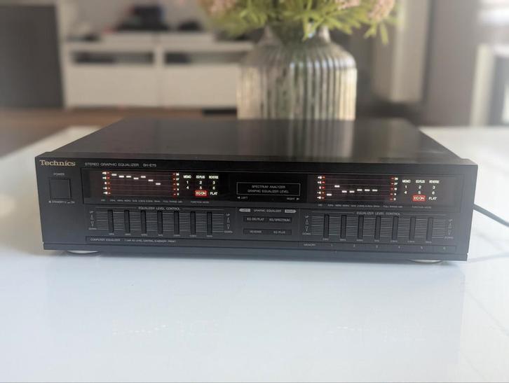 Technics SH-E75 — Grafische stereo-equalizer, Audio, Tv en Foto, Tuners