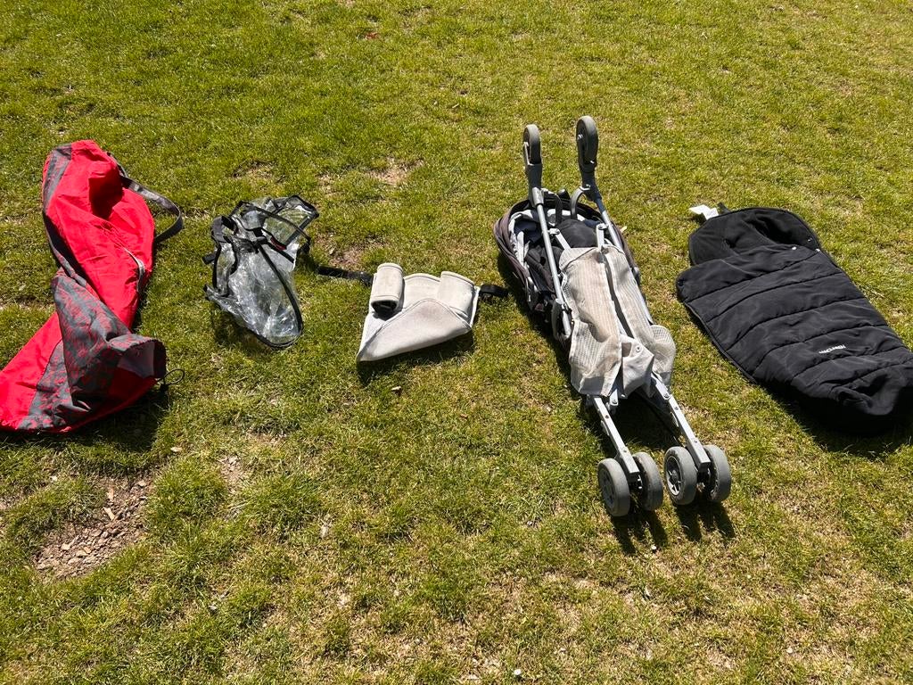 Maclaren buggy, Ophalen, Zo goed als nieuw, Maclaren, Voetenzak