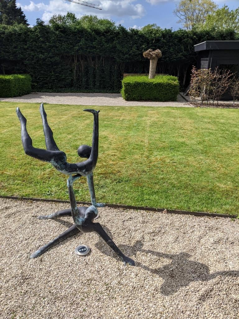 Bronzen beeld 110 cm binnen/ tuin/terras Penac Benelux, Ophalen