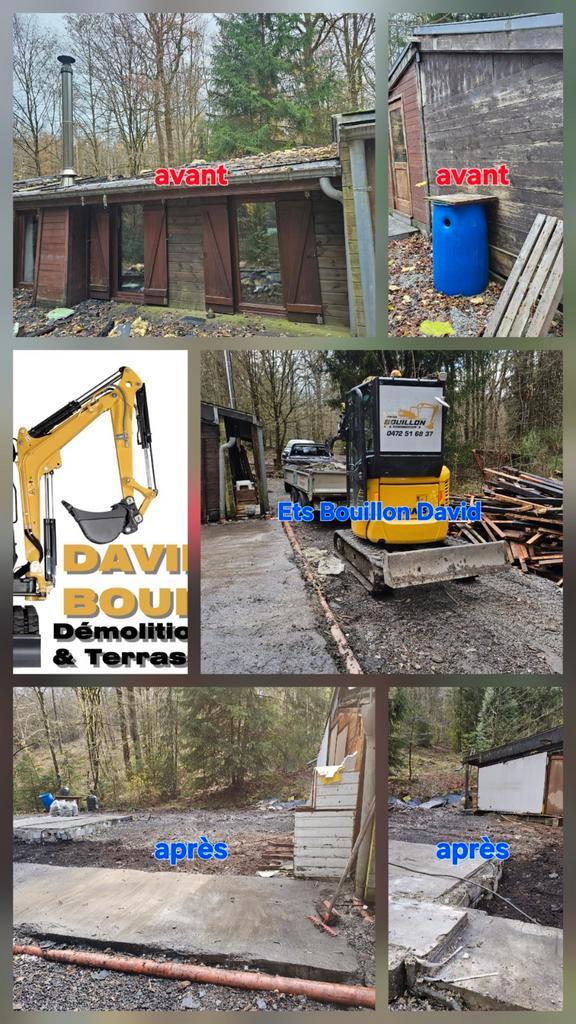 Démolition, terrassement, fourniture de gravier, ect.., Doe-het-zelf en Bouw, Reinigingsmachines