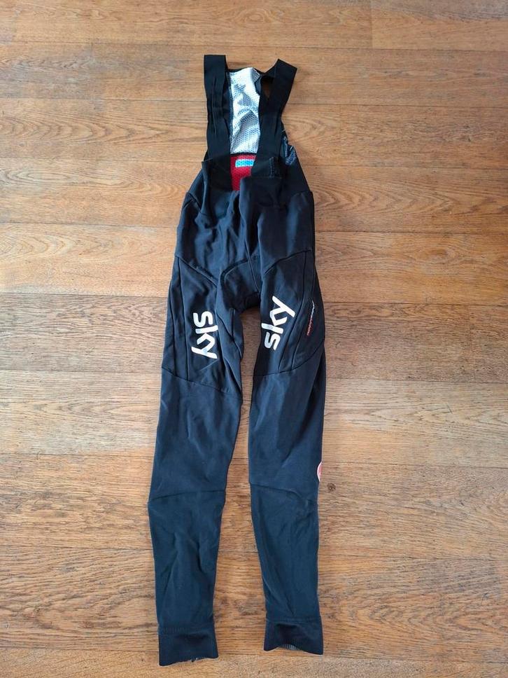 Collant à bretelles Castelli Sorpasso Team Sky L, Vélos & Vélomoteurs, Accessoires vélo | Vêtements de cyclisme, L, Envoi