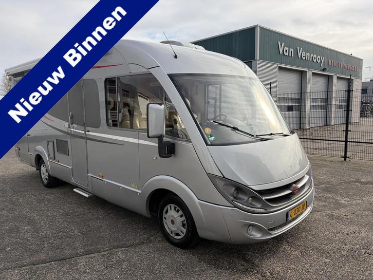 Bürstner Aviano i694 130pk Leder Dwarsbed en Hefbed 3x zonn, Caravans en Kamperen, Mobilhomes, tot en met 4, Integraal, Bürstner