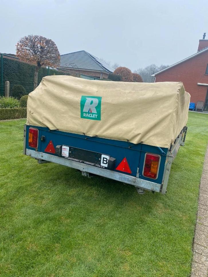 Vouwwagen, Caravans en Kamperen, Vouwwagens, Raclet, tot en met 6, Blauw, Aanwezig, Ophalen