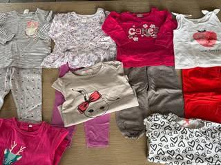 Paquet de vêtements pour bébé fille (80), Enfants & Bébés, Enlèvement, Comme neuf, Taille 80