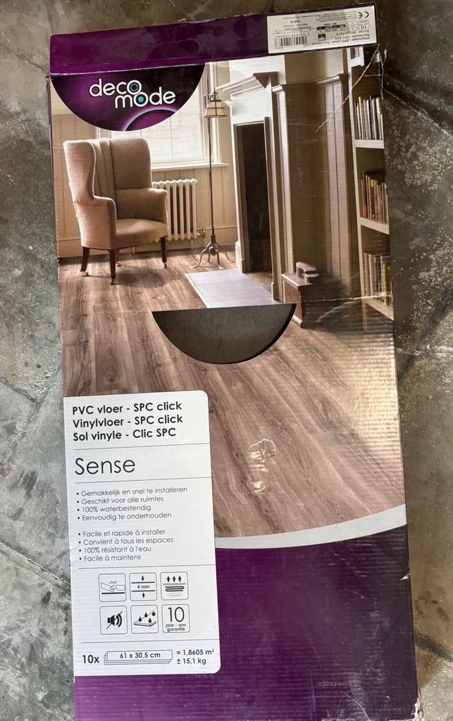 Sol vinyle pvc 7pièces encore intact., Ophalen of Verzenden, Nieuw, Overige materialen, Overige typen