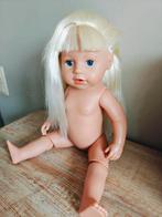 Zafp creation grote zus soft touch met heel witte haren 45cm, Ophalen of Verzenden