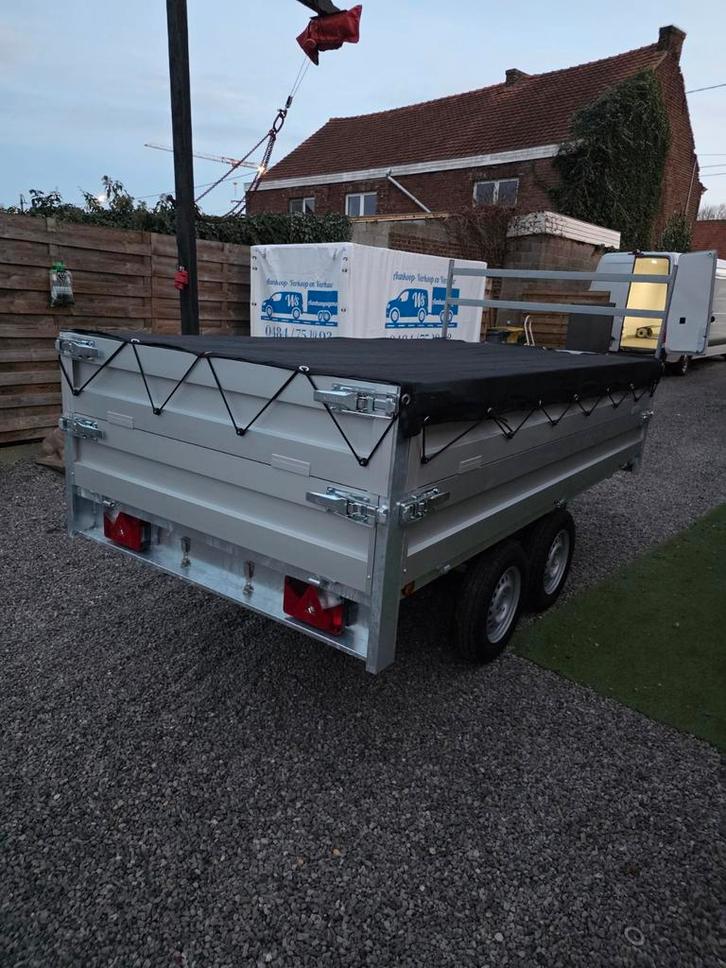 Benne à double plaque, Autos : Divers, Remorques Pièces, Enlèvement