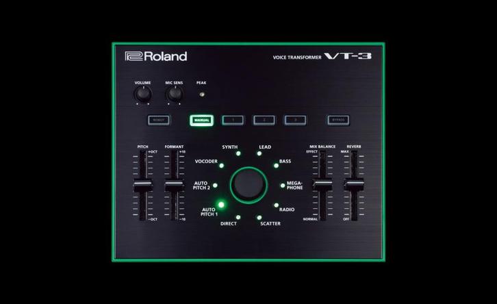Roland VT3 spraaktransformator, Muziek en Instrumenten, Effecten, Zo goed als nieuw, Delay of Echo, Distortion, Overdrive of Fuzz