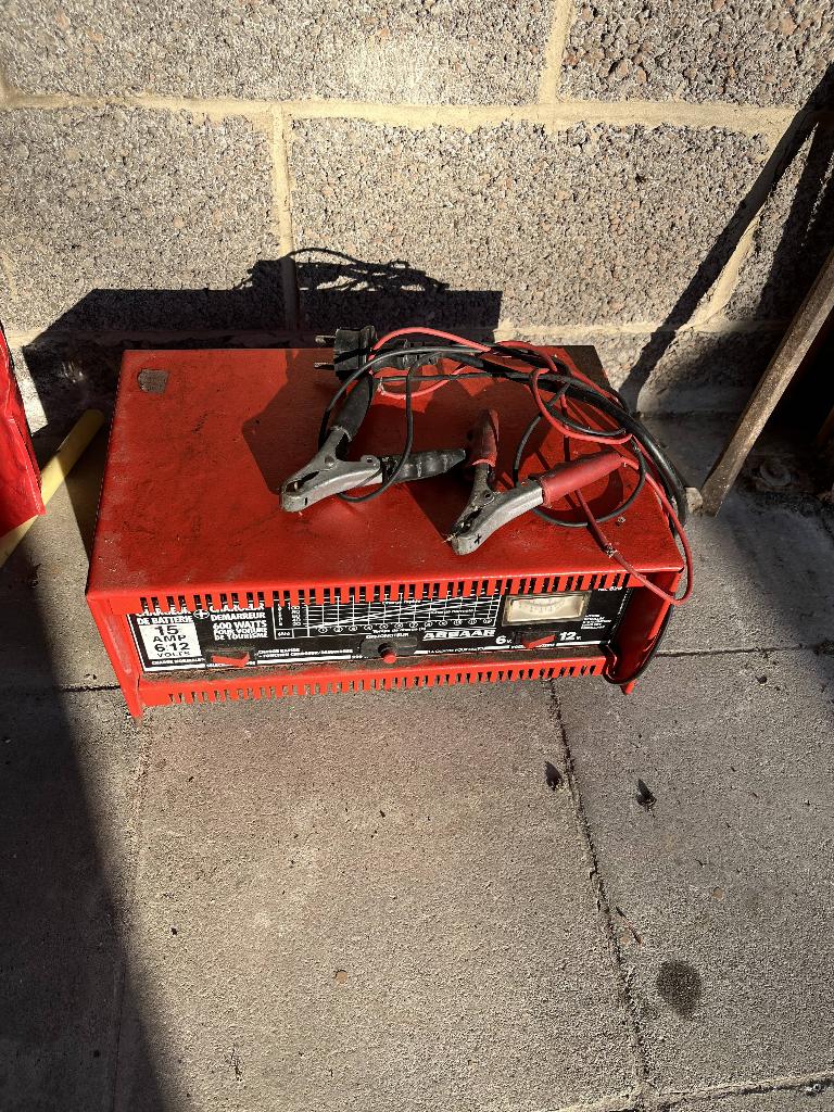 batterijlader, Ophalen, Gebruikt