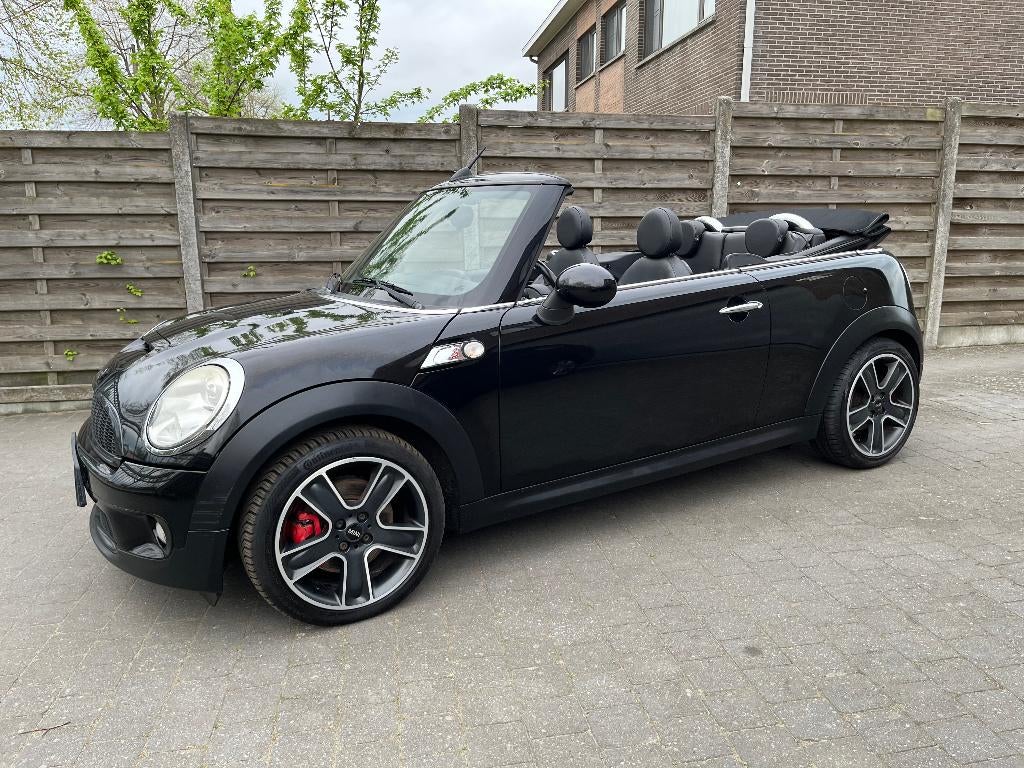 Mini Cooper S Cabrio R57 1.6 185pk 4/2010 120dkm Xenon-Airco, Auto's, Voorwielaandrijving, 139 g/km, 4 cilinders, Cabriolet