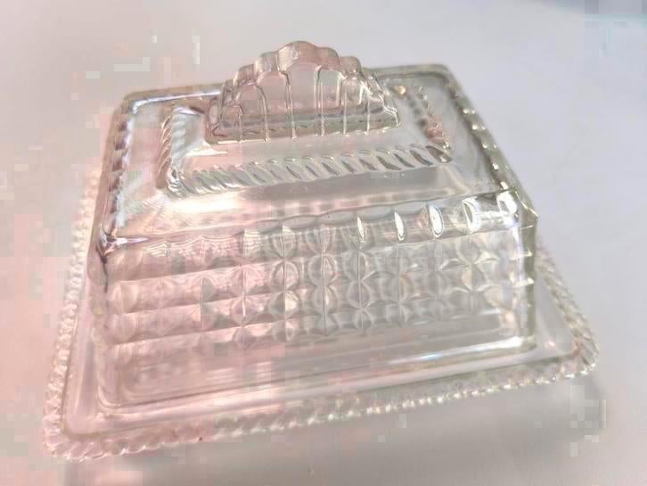 Oude glazen kaasstolp, Ophalen of Verzenden