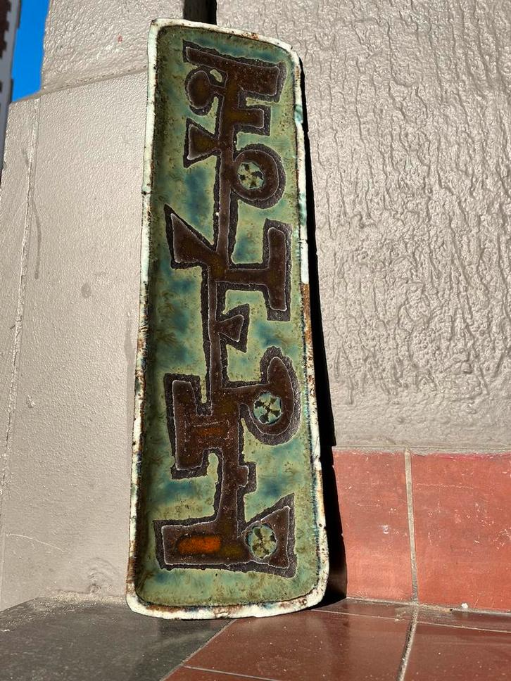 Grand plaque murale Jan Nolf, Antiek en Kunst, Antiek | Keramiek en Aardewerk, Ophalen of Verzenden