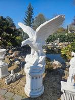 Grote arend open vleugels met zuil  beton, Tuin en Terras, Ophalen, Nieuw, Beton, Dierenbeeld