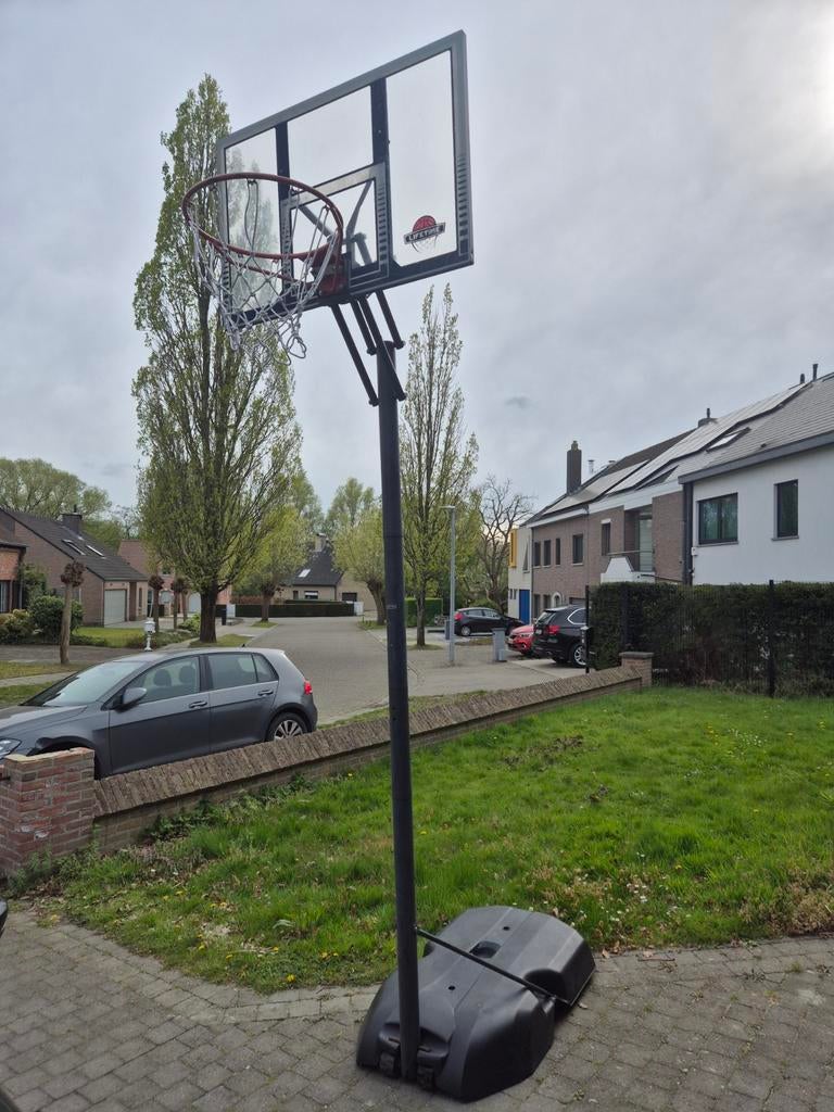 Basketbal goal, verstelbaar voor alle hoogtes, Sports & Fitness, Basket, Enlèvement, Utilisé, Anneau, Panneau ou Poteau