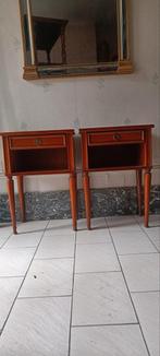 Vintage set van 2 nachtkastjes jaren 60, Enlèvement