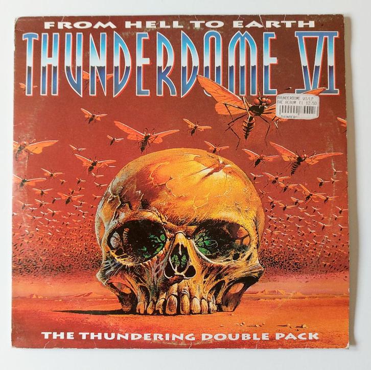 Thunderdome VI – From Hell to Earth (dubbele vinyl LP), Cd's en Dvd's, Vinyl | Dance en House, Ophalen of Verzenden