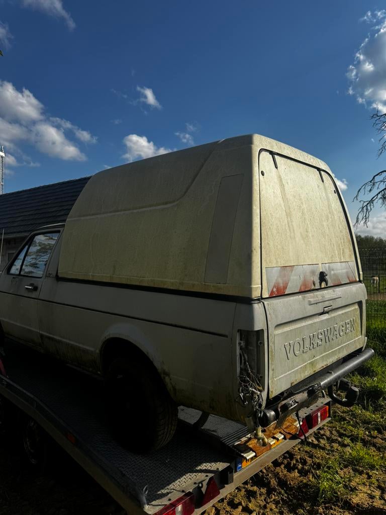 Caddy mk1 hardtop, Ophalen