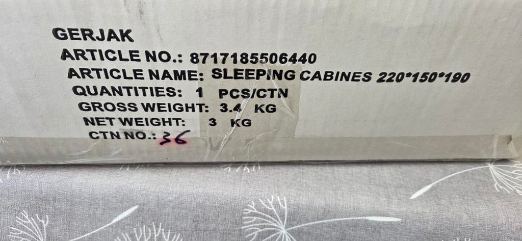 Slaapcabine voortent, Caravanes & Camping, Auvents, Enlèvement