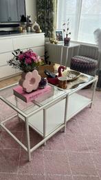 Salontafel Glas, Verre, 50 à 100 cm, Comme neuf, Enlèvement