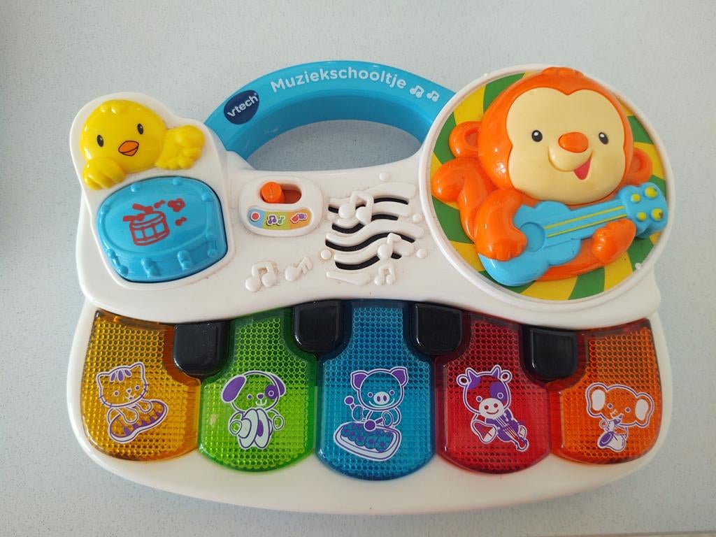 Vtech muziekschooltje, Kinderen en Baby's, Ophalen of Verzenden, Gebruikt, 6 maanden tot 2 jaar