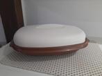 Neuf- Tupperware - Plat de cuisson av/panier et couvercle, Neuf, Crème, Autres types