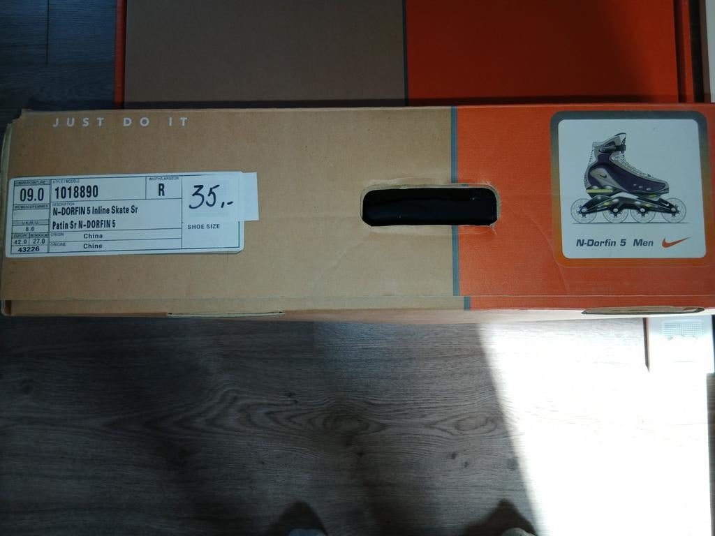 Nike N-Dorfin 5 rolschaatsen voor heren, Ophalen