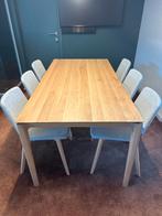 Eettafel Ethnicraft, 150 à 200 cm, Cinq personnes ou plus, Comme neuf, Enlèvement